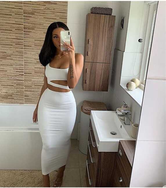 Priceless Two Piece - White / L