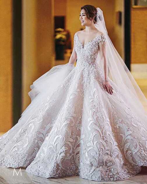 Princess Wedding Dress by Mak Tumang