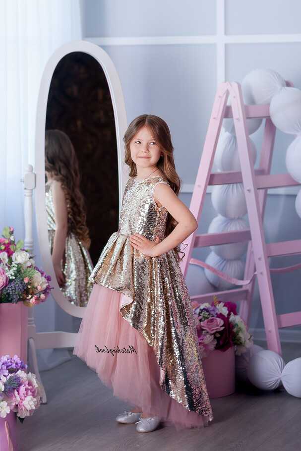 Princess dress, Flower girl dress, 1st birthday dress, birthday outfit