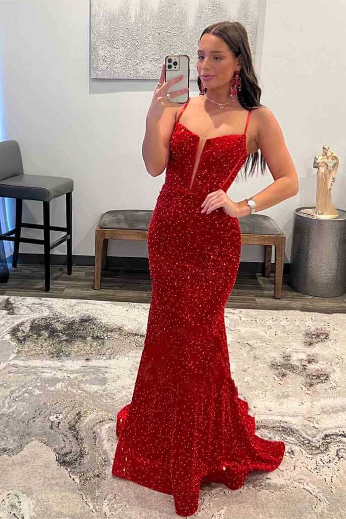 Prom Dress Feature – Red Prom Dresses 2023 – MyChicDress