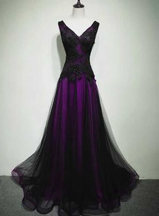 Purple Black Dress - Shop on Pinterest