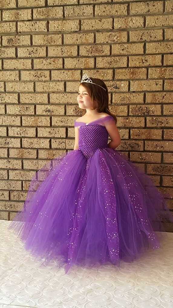 Purple Princess Gown - Etsy