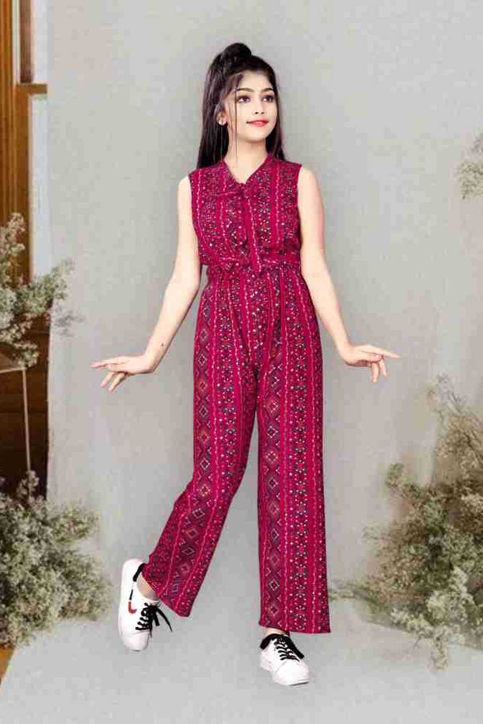 RK MANIYAR Printed Girls Jumpsuit - Buy RK MANIYAR Printed Girls ...