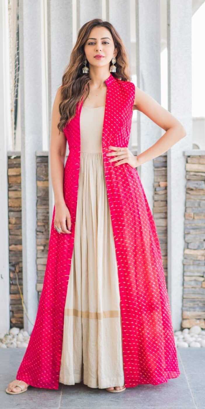 Rakul Preet | Indian gowns dresses, Dress indian style, Indian gowns