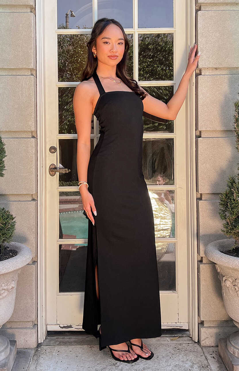 Raylan Black Maxi Dress – Beginning Boutique US