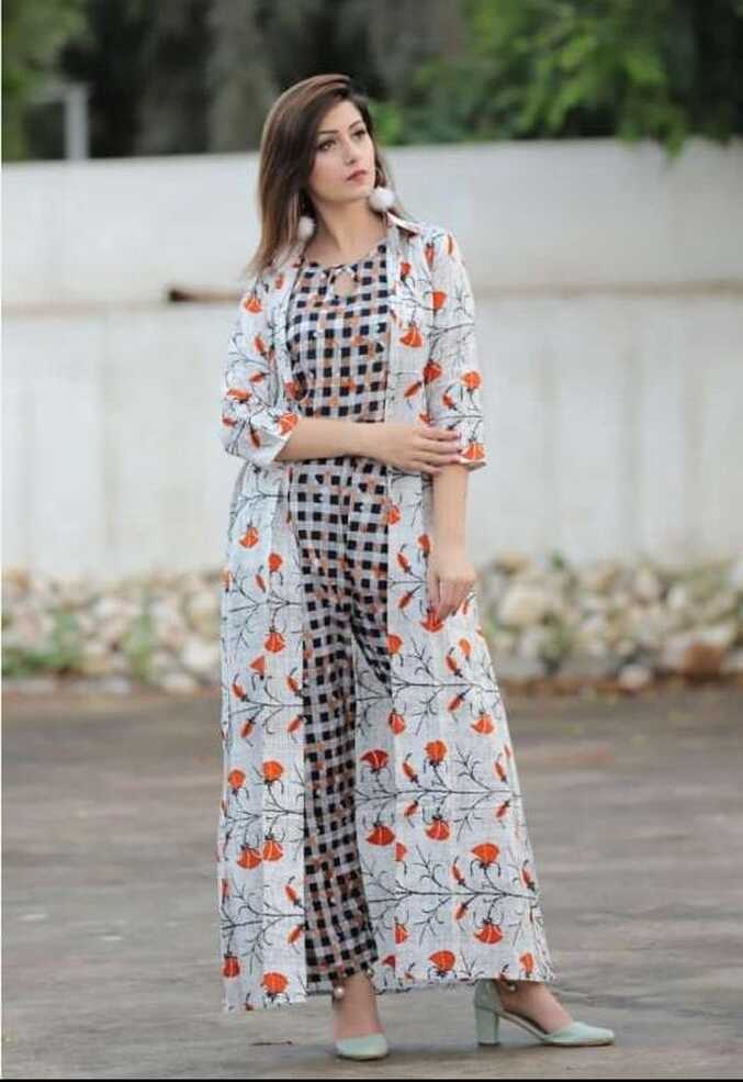 Rayon Casual Wear Ladies Three Piece Long Dress at Rs 600/piece in ...