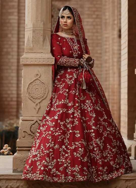 Red Bridal Pakistani Dress - Buy Now in Canada | Shadi Dress