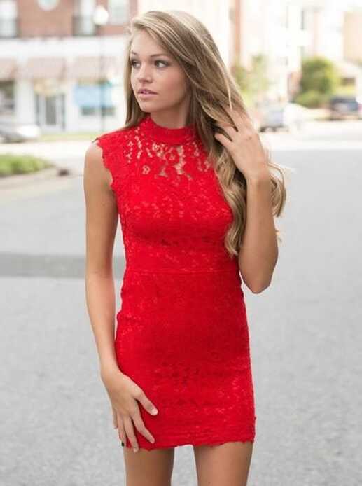 Red Cocktail Dresses,Lace Cocktail Dresses,Tight Cocktail Dresses ...