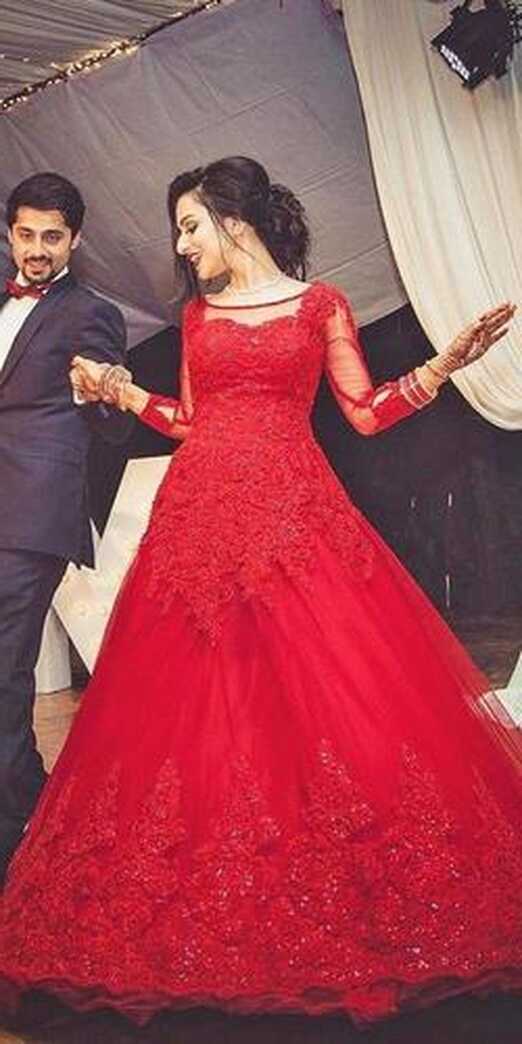 Red Color Long Gown at Best Price in Surat | Kala Boutique Creation