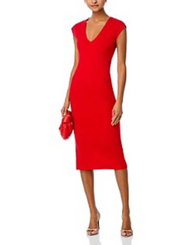 Red Dresses For Work - Bloomingdale&#39;s