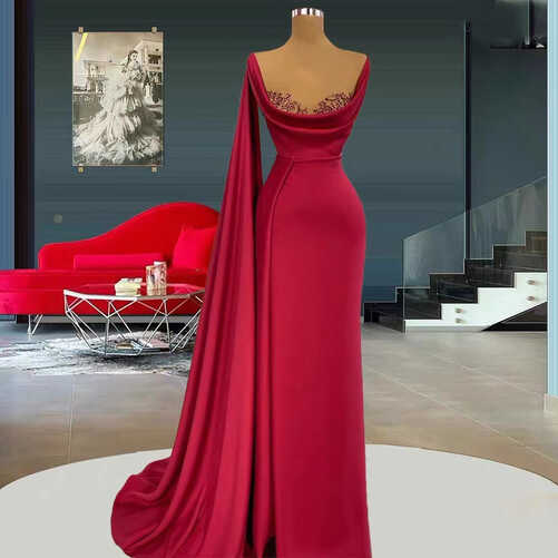 Red Evening Dress, Prom Dresses 2022, Evening Dresses, Red Prom ...