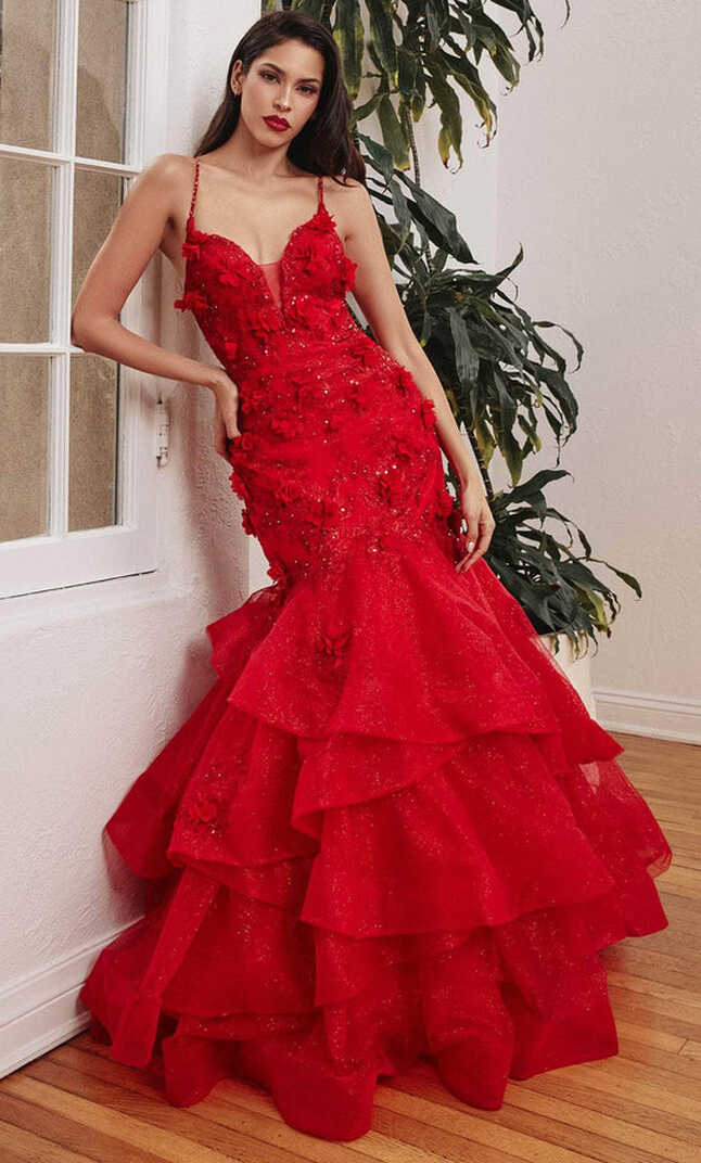 Red Prom Dresses 2024 - Slit, Sleeves, Sparkly &amp; More - Couture Candy