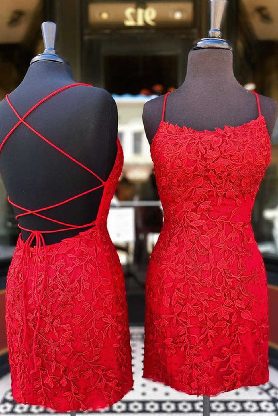 Red Short Prom Dress,Homecoming Dress,School Dance Dress,BP206 ...