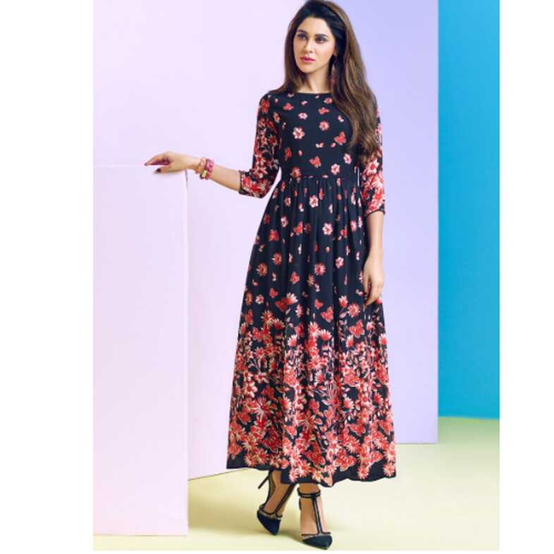 Regular Full Sleeve Ladies Kurtis, Age Group: Above 20 Years at ...