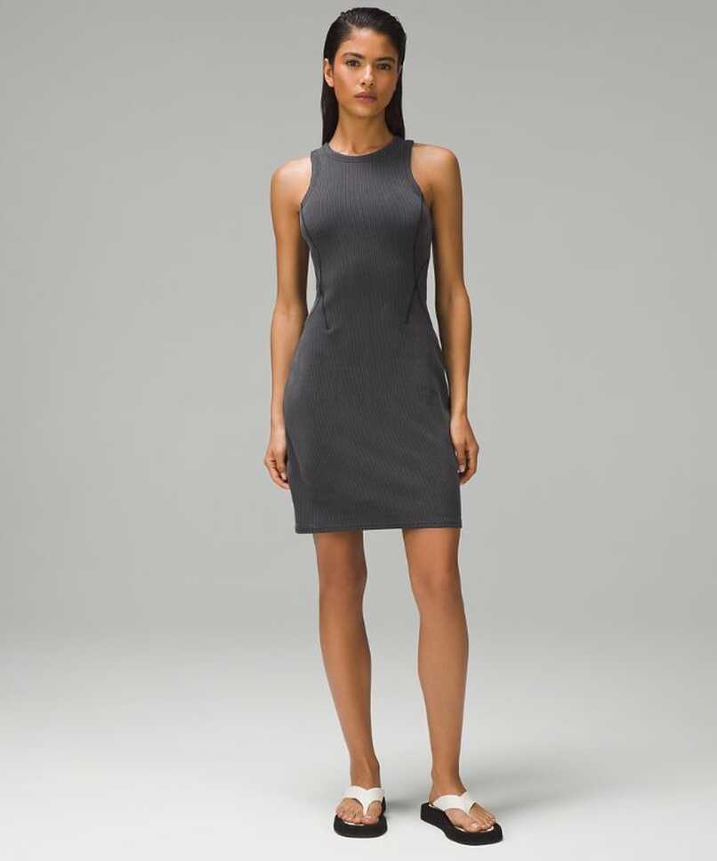 Ribbed Softstreme Slim-Fit Tank Dress | Dresses | Lululemon FR