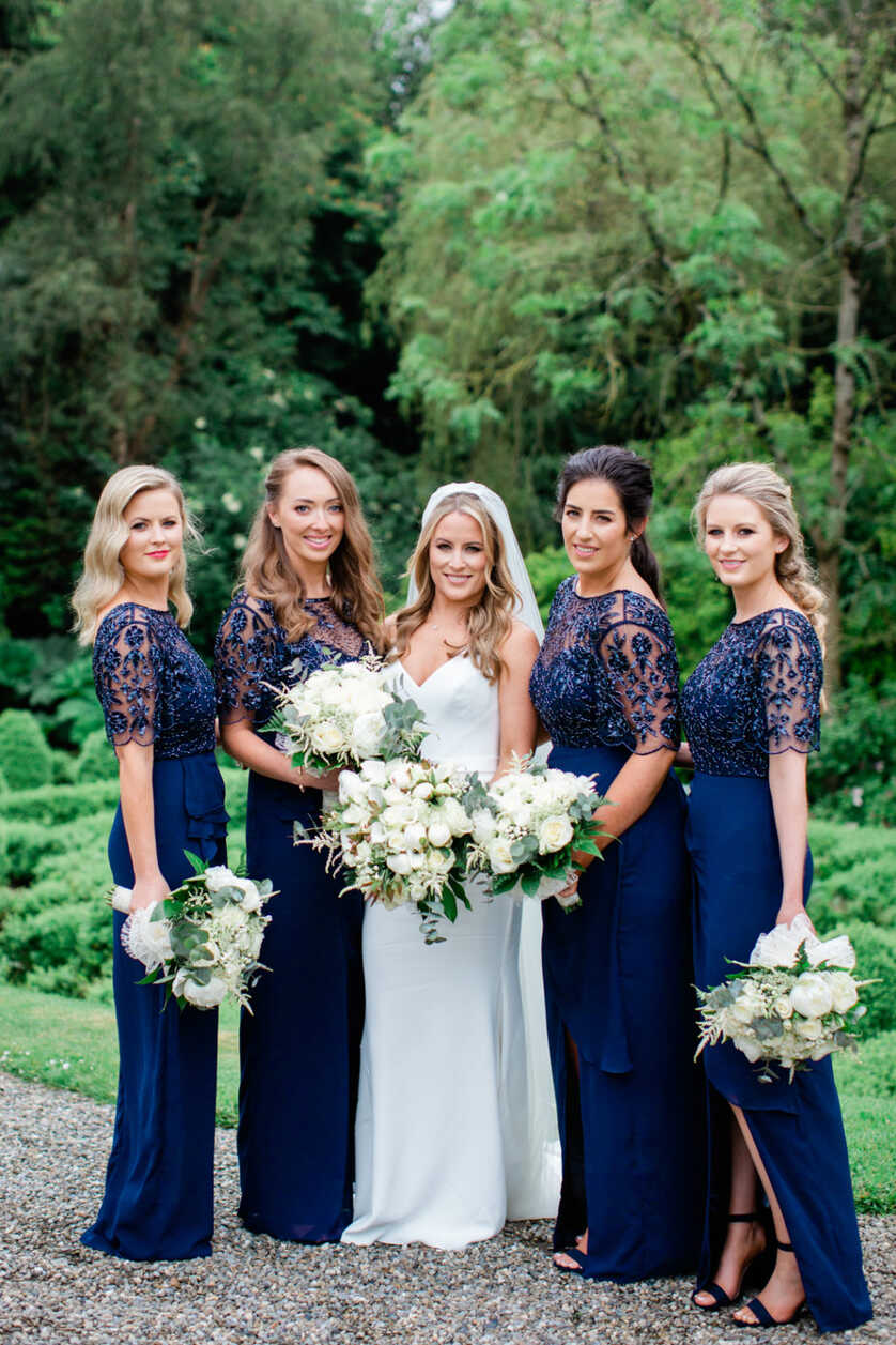 Royal, Indigo &amp; Sapphire: 18 Ideas for Navy Bridesmaid Dresses