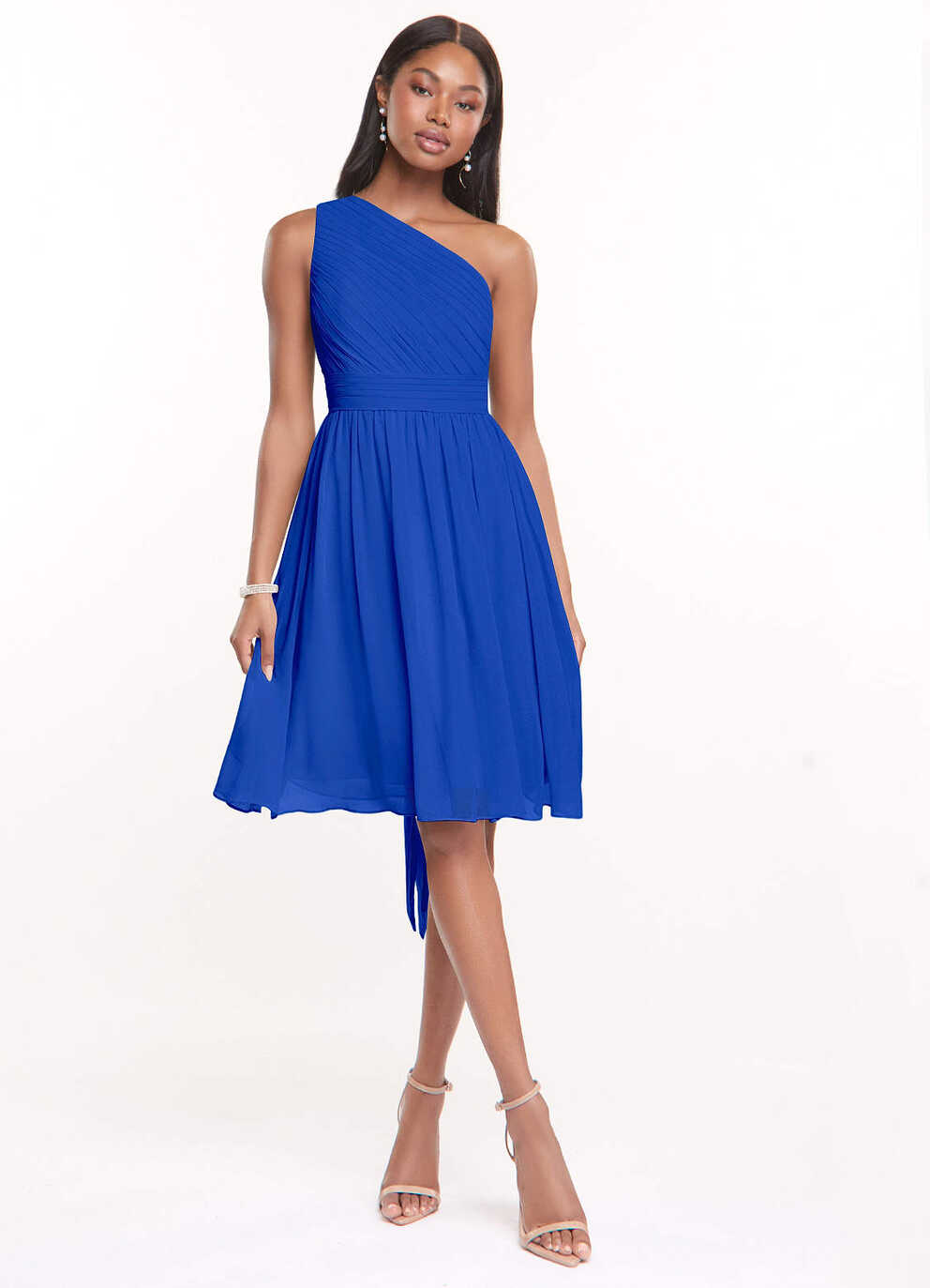 Royal Blue Azazie Katrina Bridesmaid Dresses | Azazie