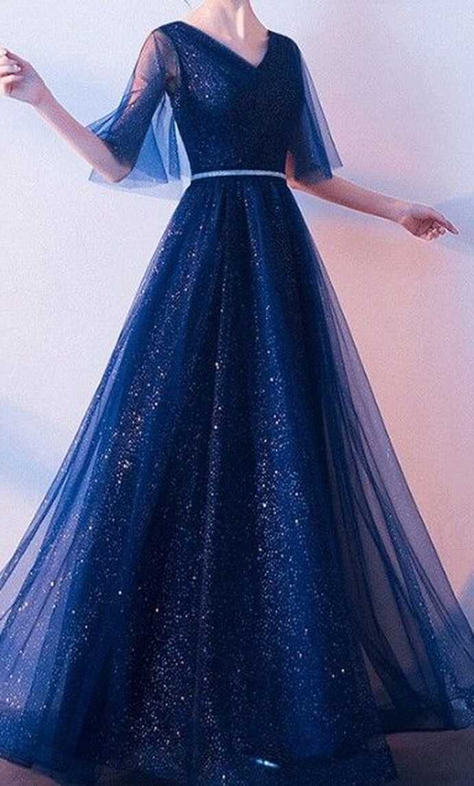 Royal Blue Gown