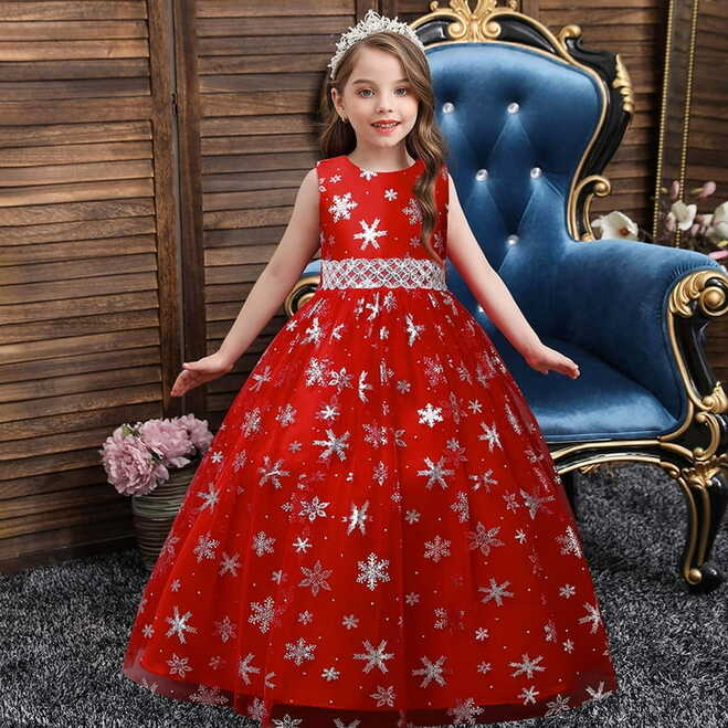 SBYOJLPB Kids Girl Summer Dress Children Dress Girl No Sleeve ...