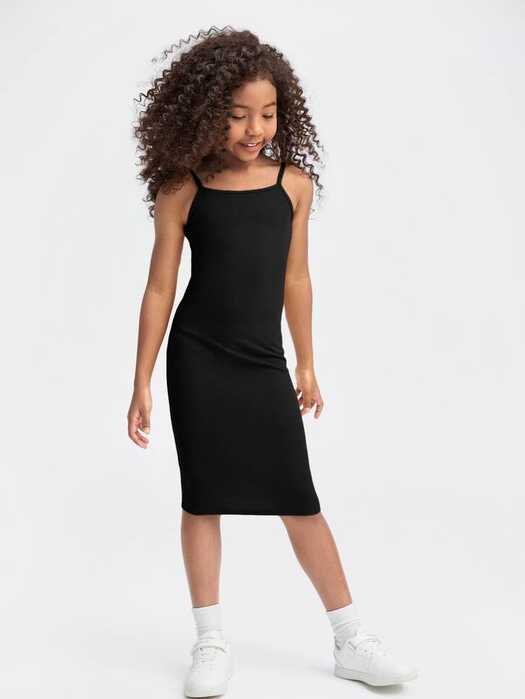 SHEIN Girls Cami Fitted Dress | SHEIN EUR