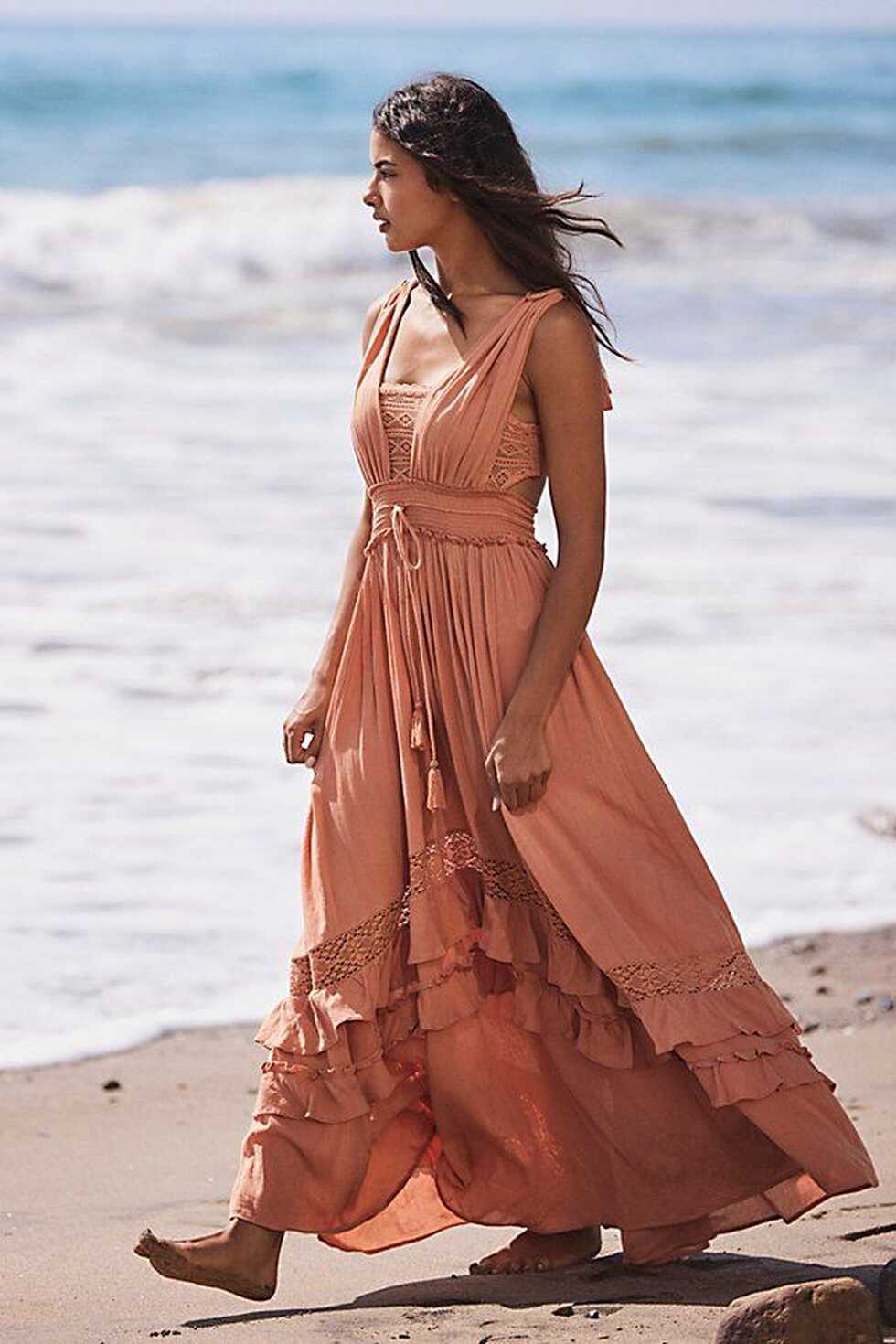 Santa Maria Maxi Dress | Maxi dress cotton, Maxi dress boho style ...