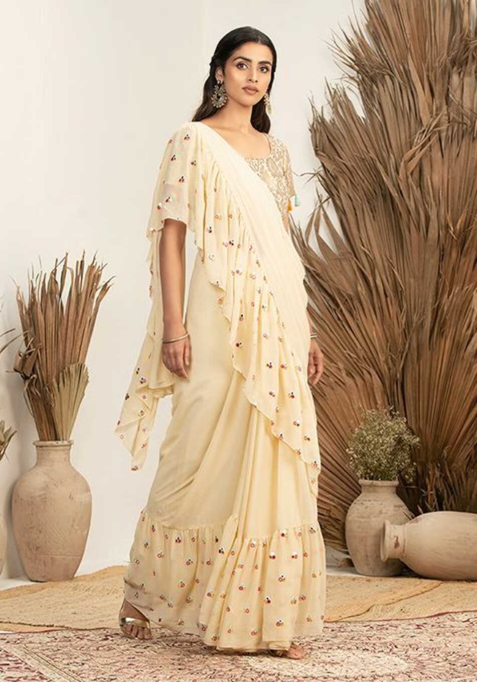 Saree Style Dresses - Buy Saree Style Clothing For Women &amp; Girls ...