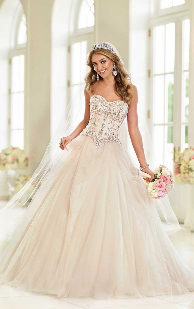 Satin Ball Gown Wedding Dress | Stella York Wedding Dresses