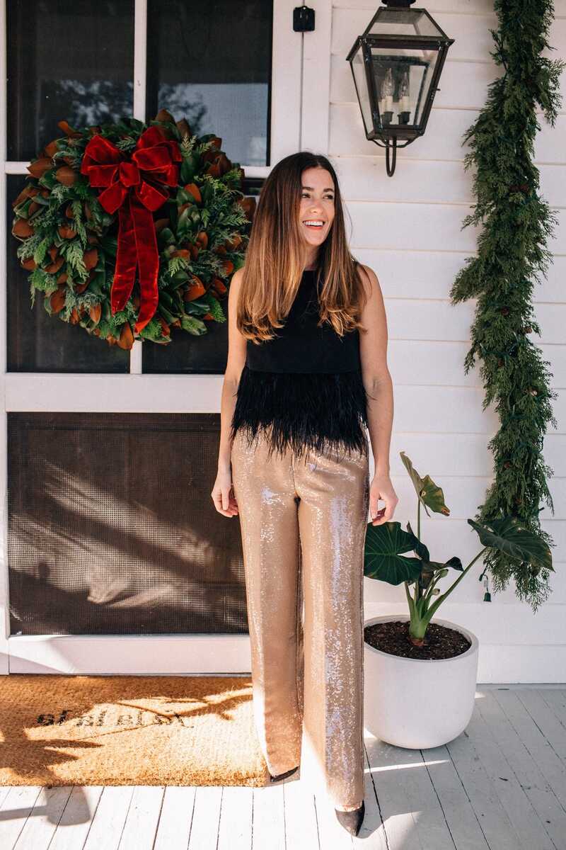 Sequin Pants for the Holidays — Hello Adams Family