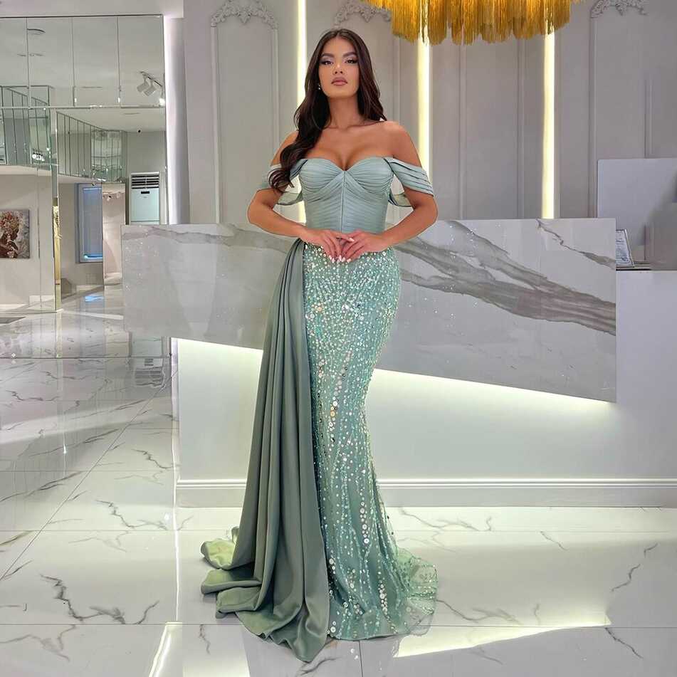 Serene Hill Turquoise With Skirt Mermaid Sexy Strapless Elegant Lace