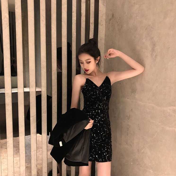 Sexy Black Party Dress