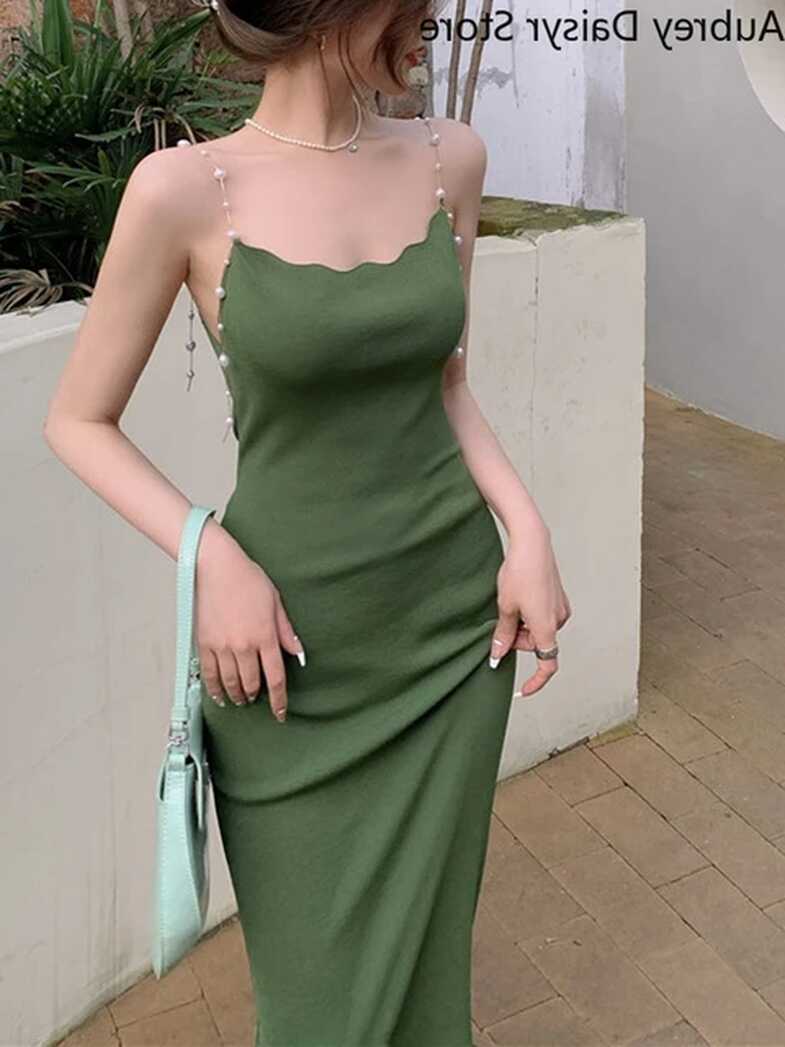 Sexy Spaghetti Strap Long Dress Women Summer Elegant Beach Party ...