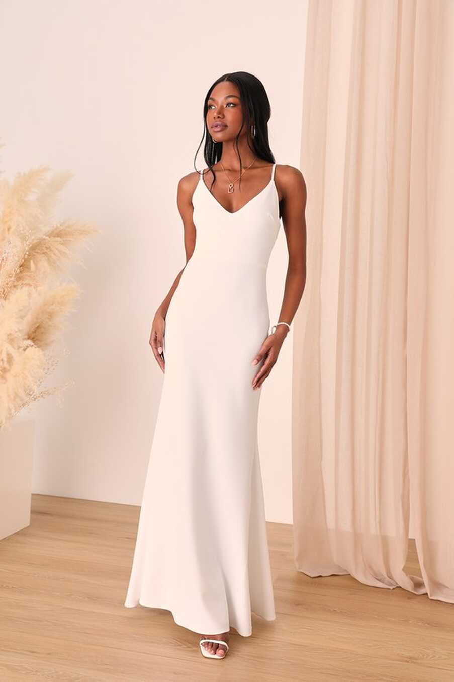 Sexy White Maxi Dress - Mermaid Maxi Dress - Bodycon Maxi - Lulus