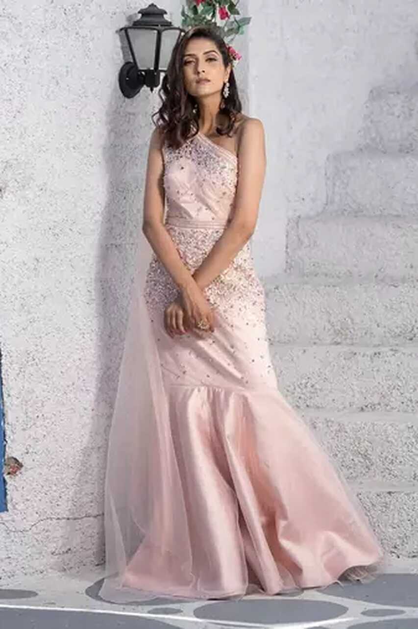 Shop 50% Off Satin Gown Designs Online for Women @ Best Prices