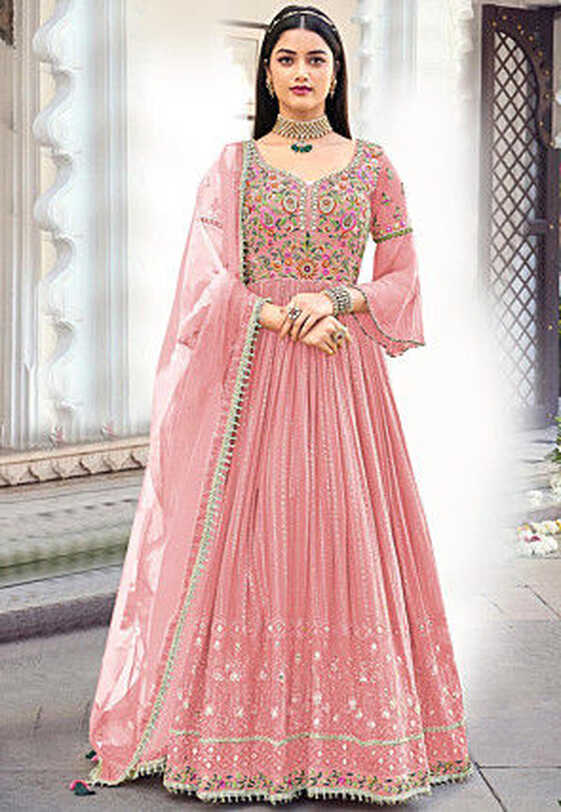 Shop Flared Sarees, Salwar Suits, Lehengas in Beautiful Indian ...