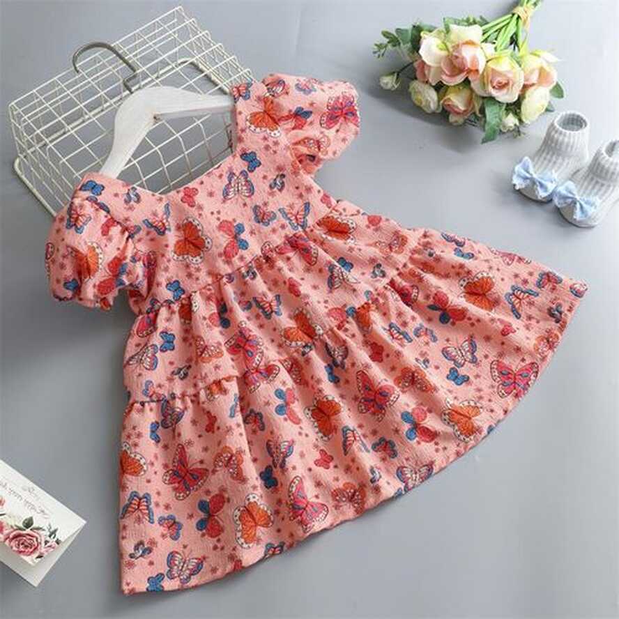 Shop Generic Summer Toddler Dresses Baby Girl Clothes Cute Flowers ...