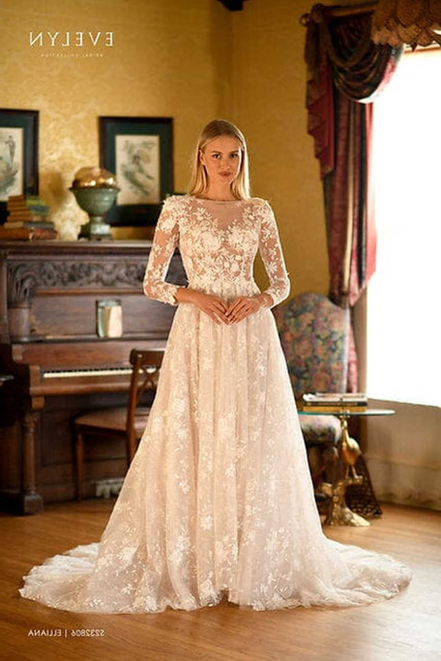 Shop Modest Wedding Dresses Online - Long Sleeves, Lace, &amp; More ...