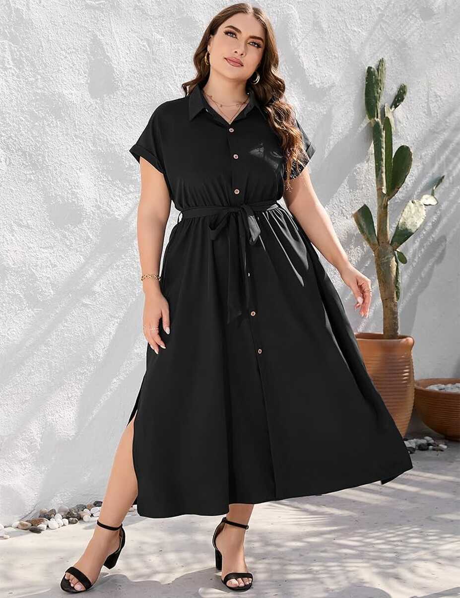 ShopWonder Plus Size Summer Dress for Women Business Casual Work ...