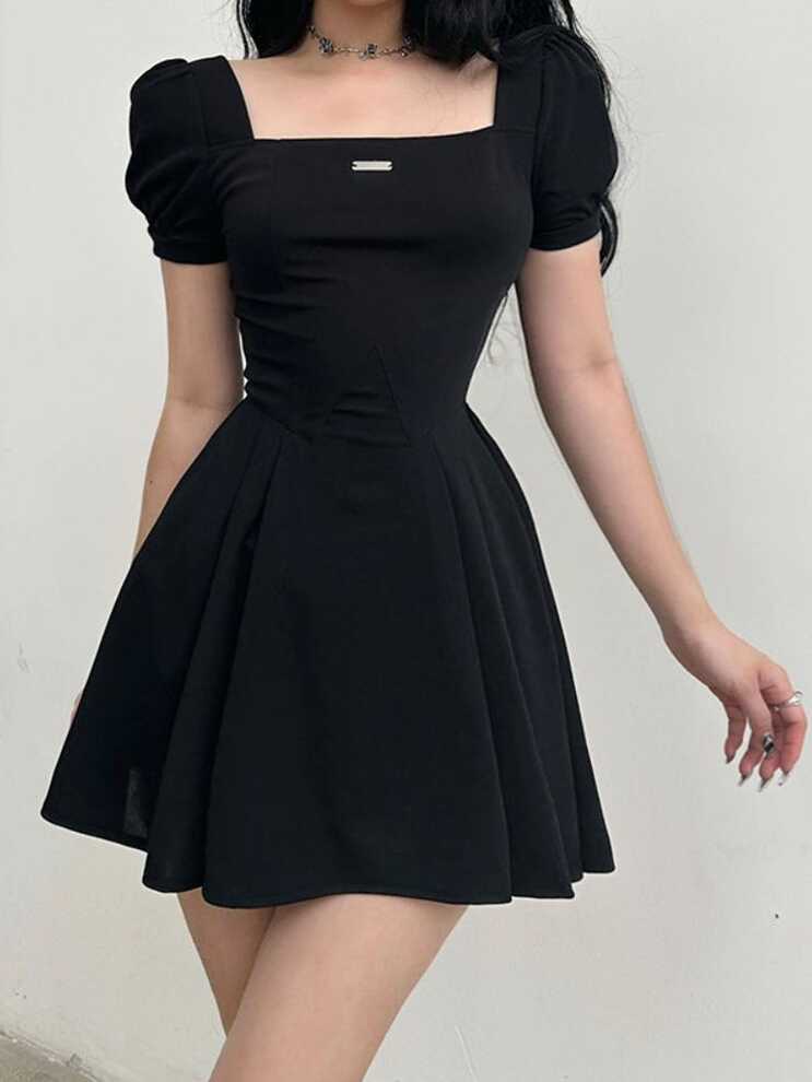 Short Black Casual Dress - Shop on Pinterest