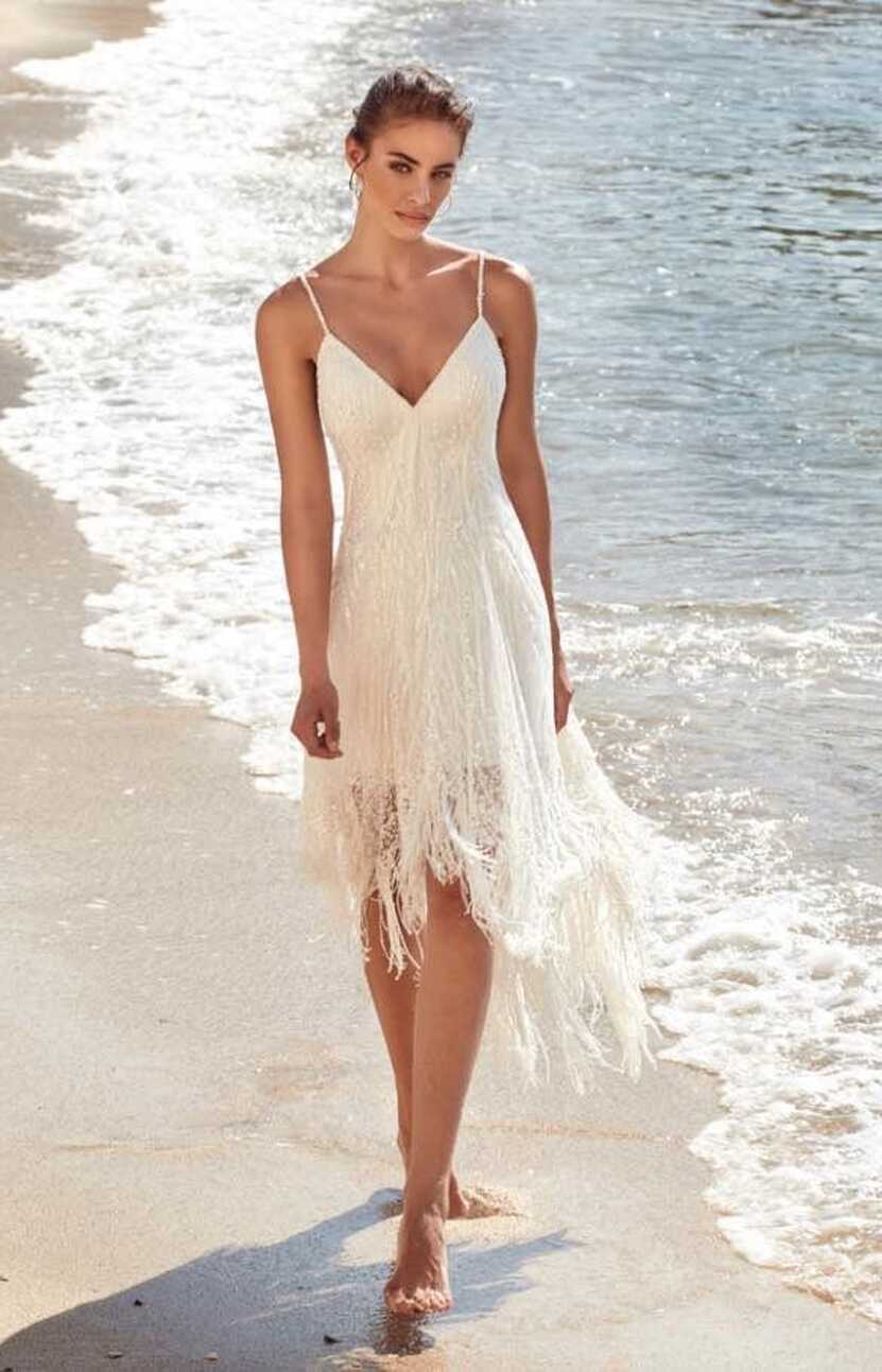 Short Casual Beach Wedding Dresses 2024 | www.sanvicentebenavente.es