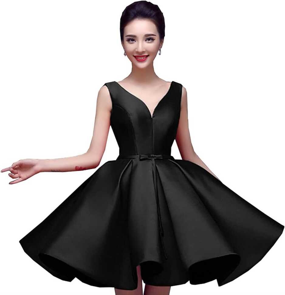 Short Cocktail Dresses Bridal Banquet Backless Party Formal Dress ...