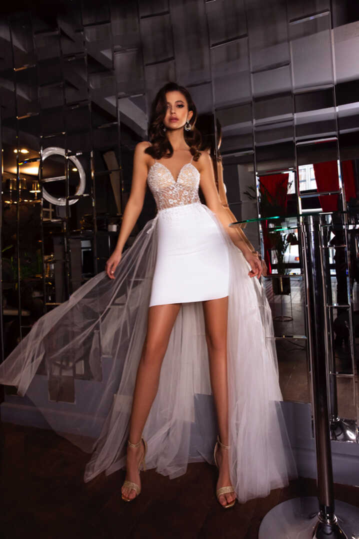 Short Wedding Dresses — Express Your Natural Sexuality - Tina Valerdi