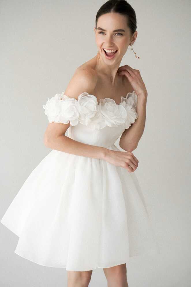 Short Wedding Dresses - Buy Short Length Bridal Gown Online