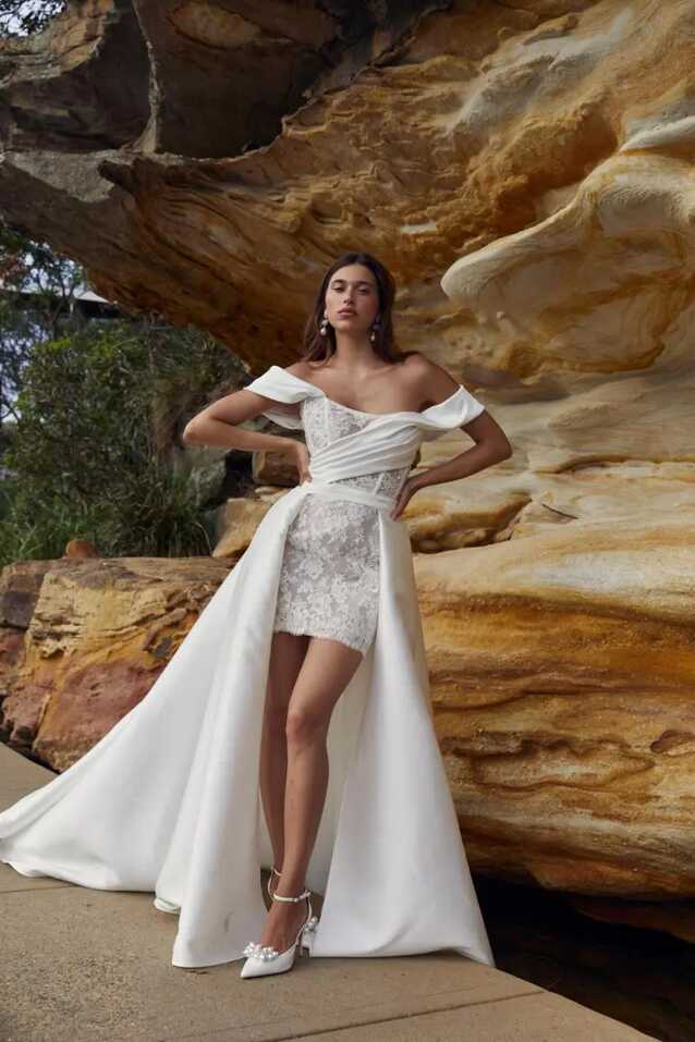 Short Wedding Dresses &amp; Gowns | Short White Wedding Dresses