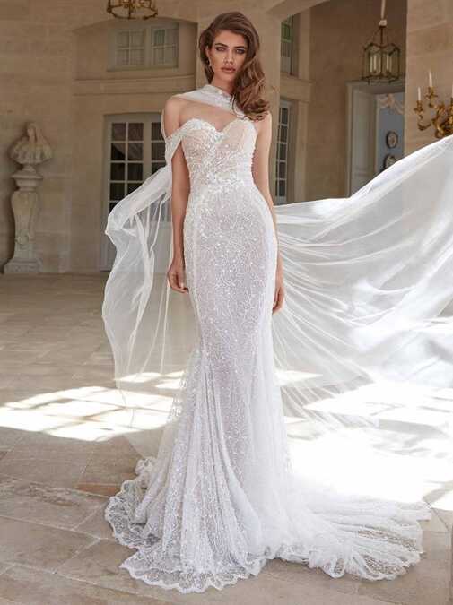 Simone - Fancy White - Bridal Dresses - Galia Lahav