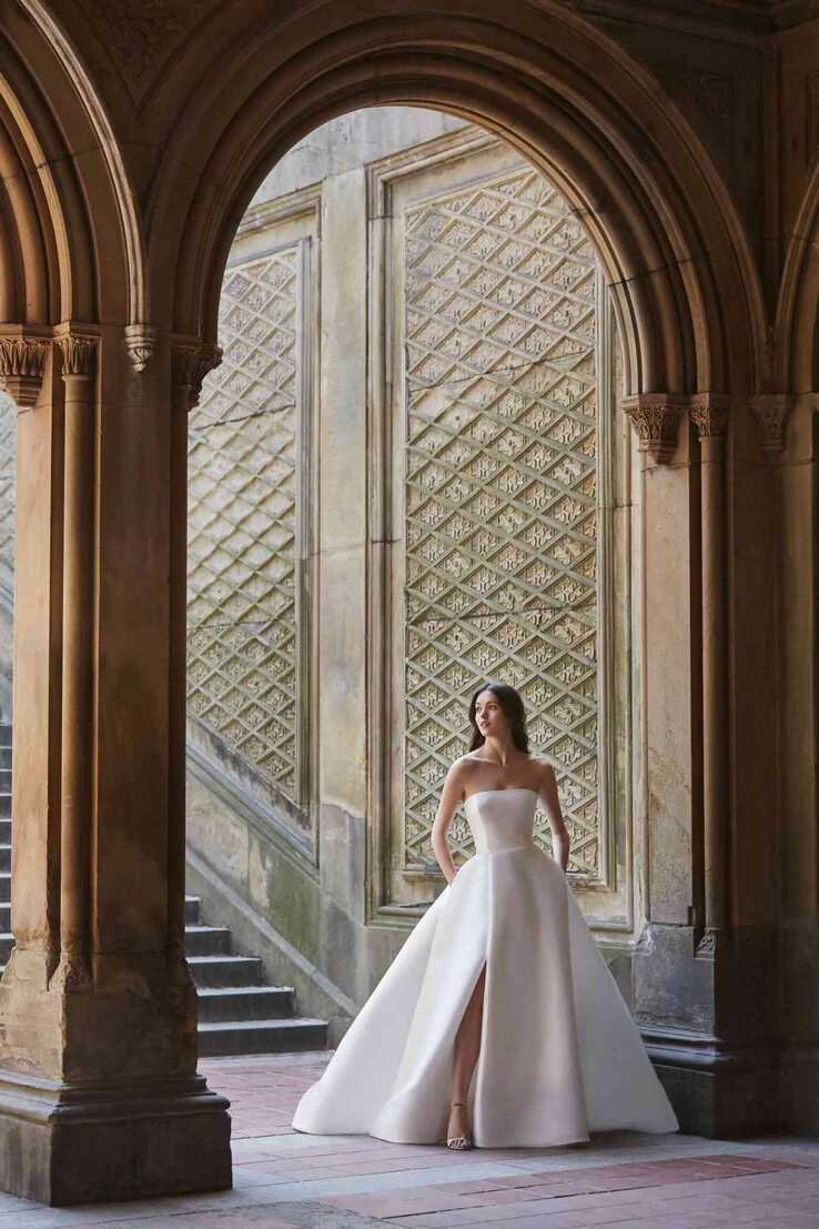 Simple Wedding Dresses That Are Just Plain Chic