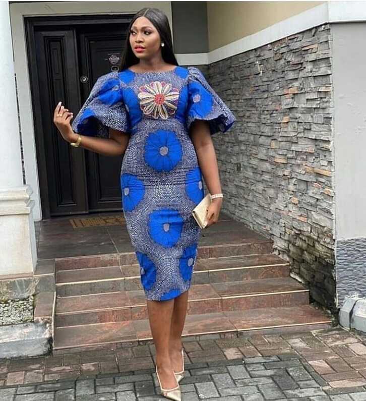 Simple and Easy Ankara Dress Styles for Ladies