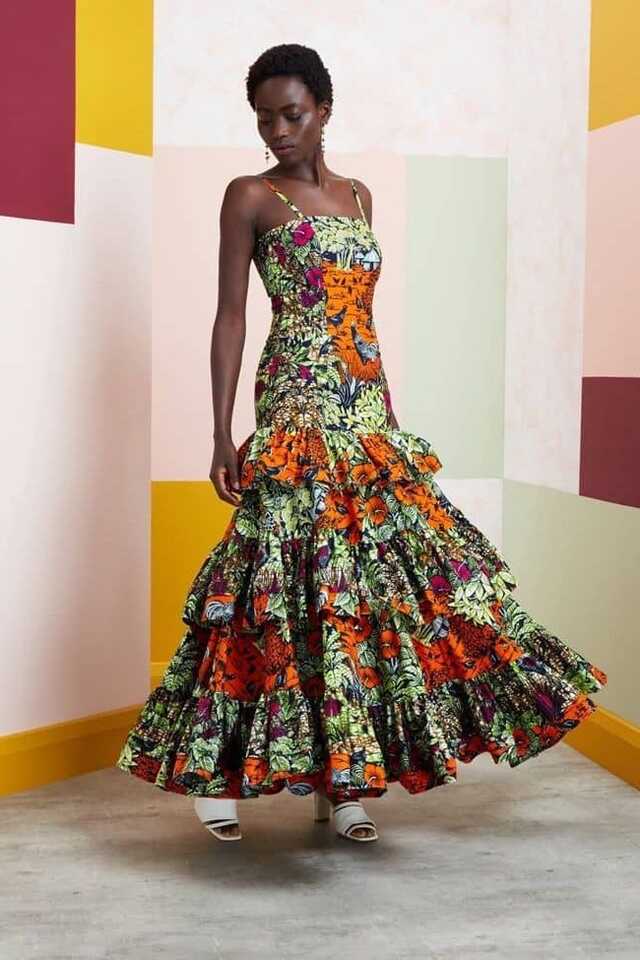 Slay in style with 5 Ankara flare gown styles - AlimoshoToday.com