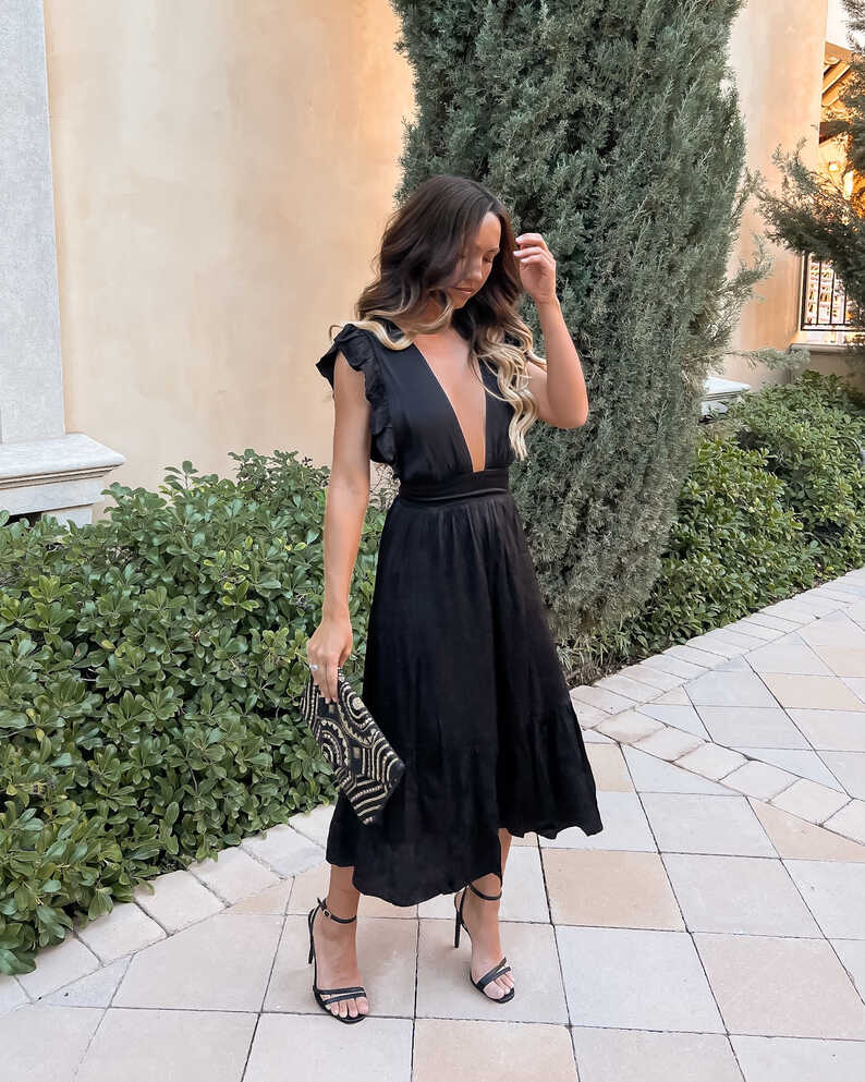 Sleeker Than All Maxi Dress Black curated on LTK