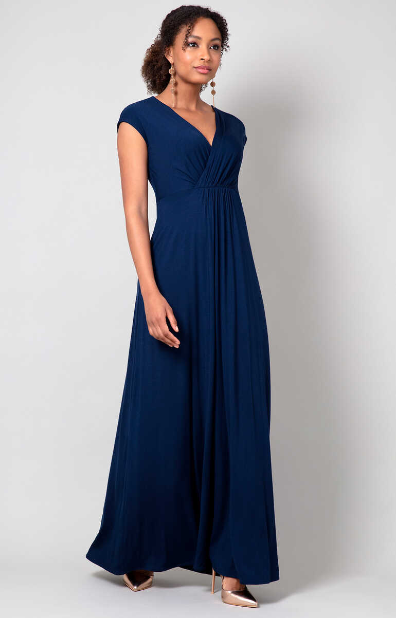 Sophia Maxi Dress Navy Blue - Wedding Dresses, Evening Wear and ...