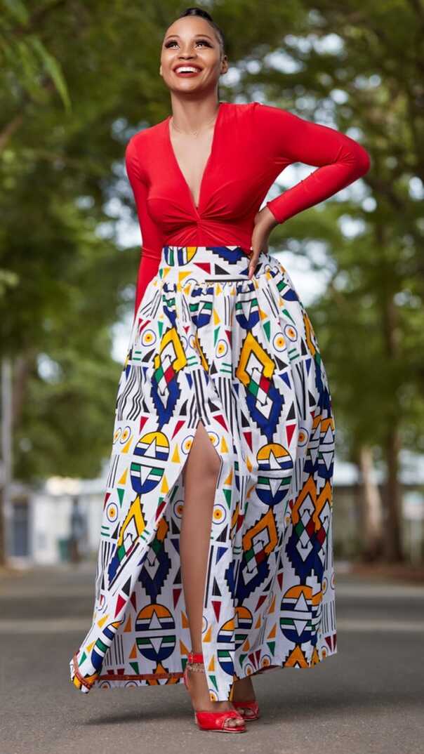 South African wedding wax skirt by dakrol - Long skirts - ANKA